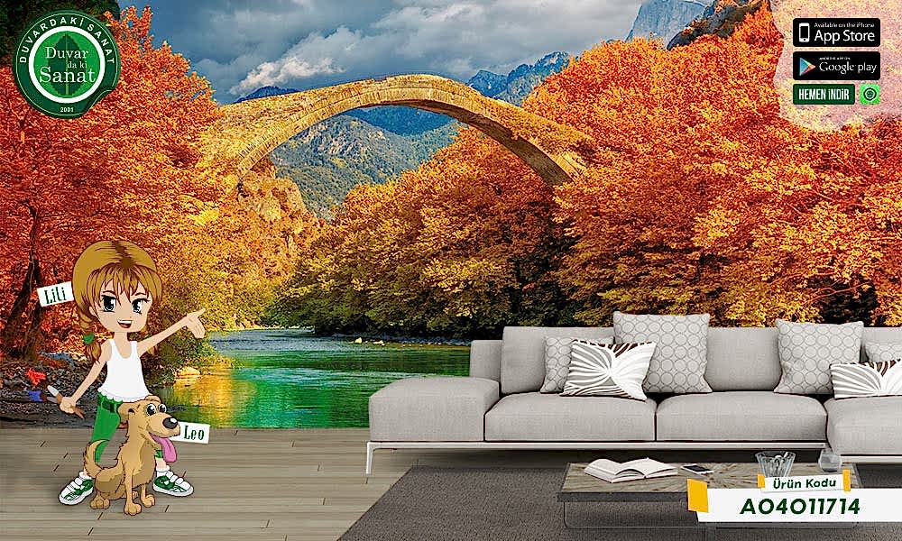 Duvardaki Sanat Mevsim Şöleni Duvar Kağıdı