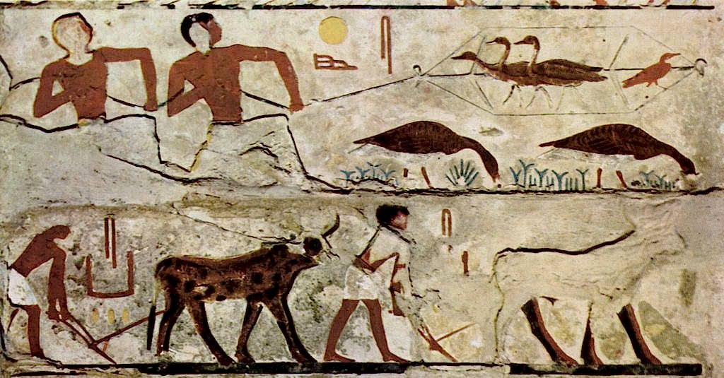 mısır mezar duvar resmi